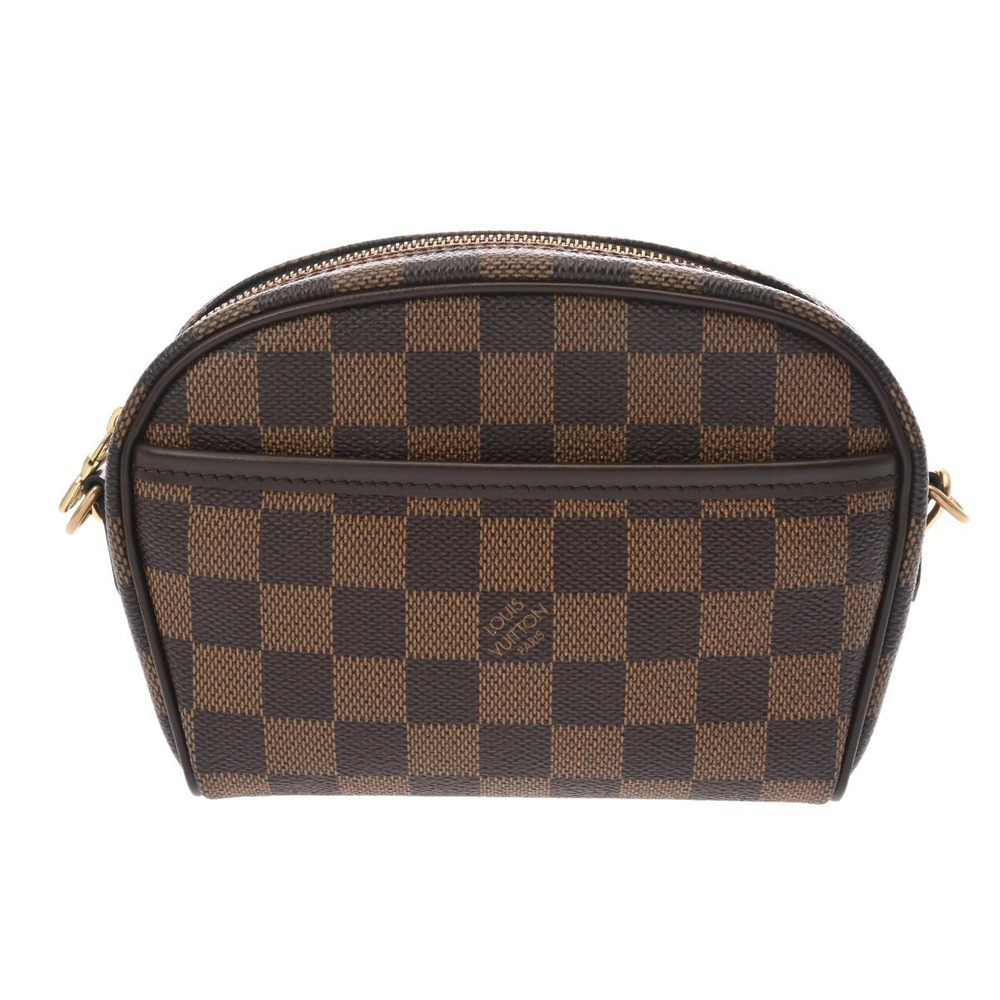 Louis Vuitton Damier Ipanema Pochette Brown Canvas Shoulder Bag